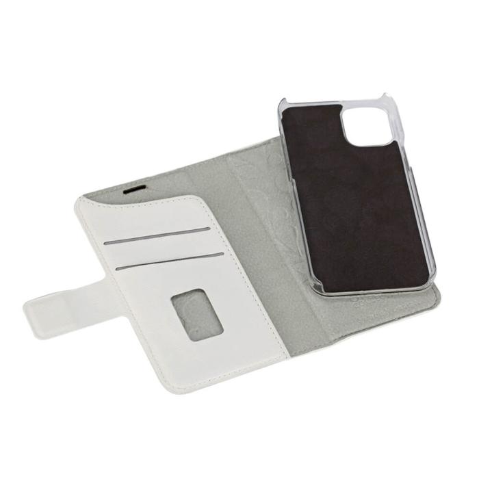 Bild 4, Onsala ONSALA iPhone 12 Mini 2in1 Magnet Fodral / Skal Saffiano White - Teknikhallen.se