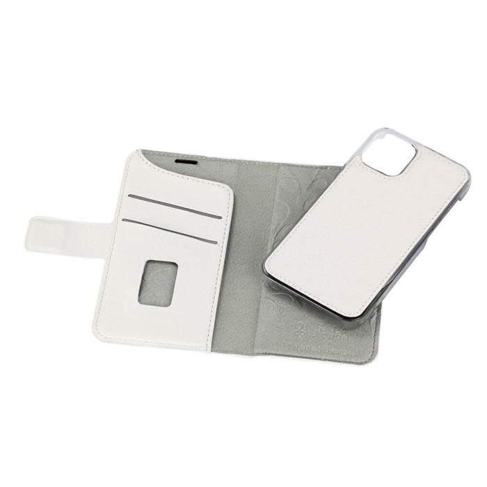 Bild 5, Onsala ONSALA iPhone 12 Mini 2in1 Magnet Fodral / Skal Saffiano White - Teknikhallen.se