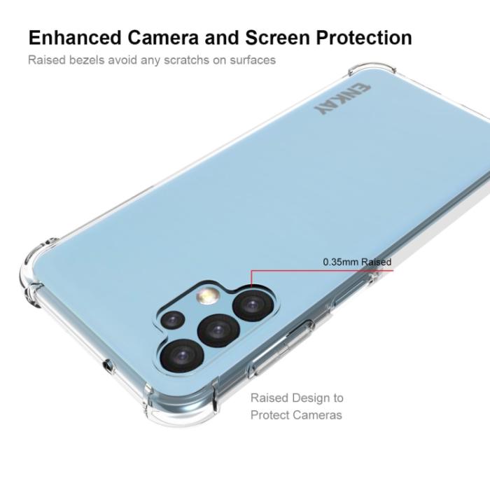 Bild 4, ENKAY ENKAY Samsung Galaxy A13 4G Skal Shockproof TPU - Teknikhallen.se