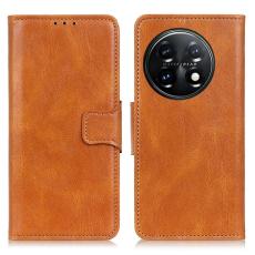 OnePlus 11 5G Fodral Crazy Horse L&auml;der Brun - Teknikhallen.se