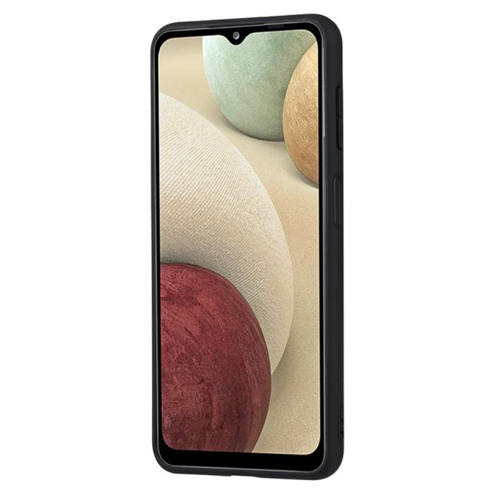 Bild 5,  Samsung Galaxy A05s 4G Läder Skal Med Kortfack Brun - Teknikhallen.se