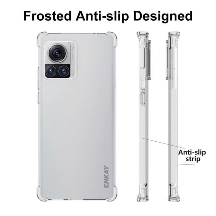 Bild 4, ENKAY ENKAY Motorola Edge 30 Ultra 5G Skal Shockproof TPU Transparent - Teknikhallen.se
