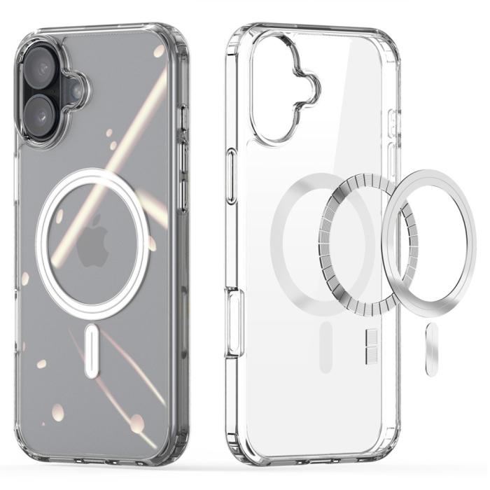 Bild 2, DUX DUCIS DUX DUCIS iphone 16 Skal MagSafe Clin Series Transparent - Teknikhallen.se
