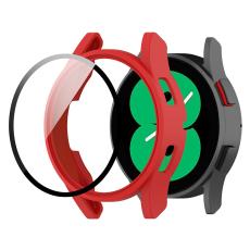  Galaxy Watch FE 4 40 mm Skal Med Sk&auml;rmskydd R&ouml;d - Teknikhallen.se