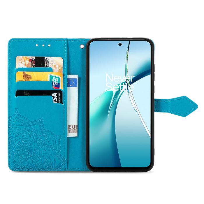 Bild 4,  Motorola Moto G56 5G Fodral Mandala Läder Blå - Teknikhallen.se
