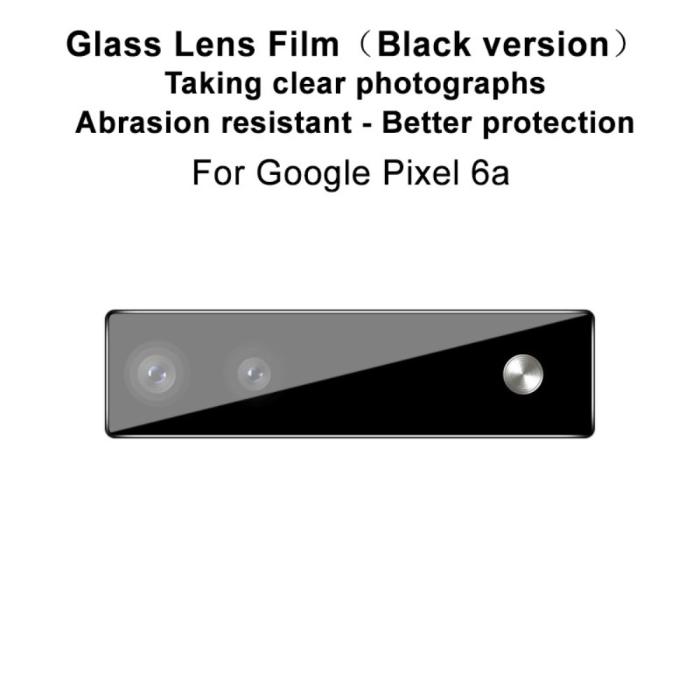 Bild 2, IMAK IMAK Google Pixel 6A Linsskydd Härdat Glas Svart - Teknikhallen.se
