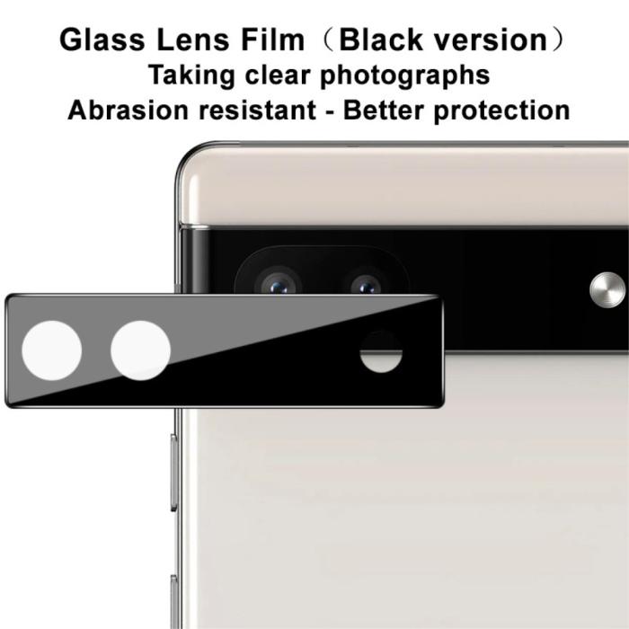 Bild 4, IMAK IMAK Google Pixel 6A Linsskydd Härdat Glas Svart - Teknikhallen.se