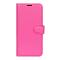  Sony Xperia 5 V Fodral Litchi Textur Rosa - Teknikhallen.se