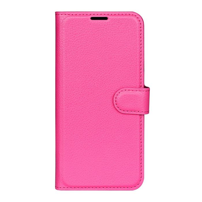 Bild 6,  Sony Xperia 5 V Fodral Litchi Textur Rosa - Teknikhallen.se