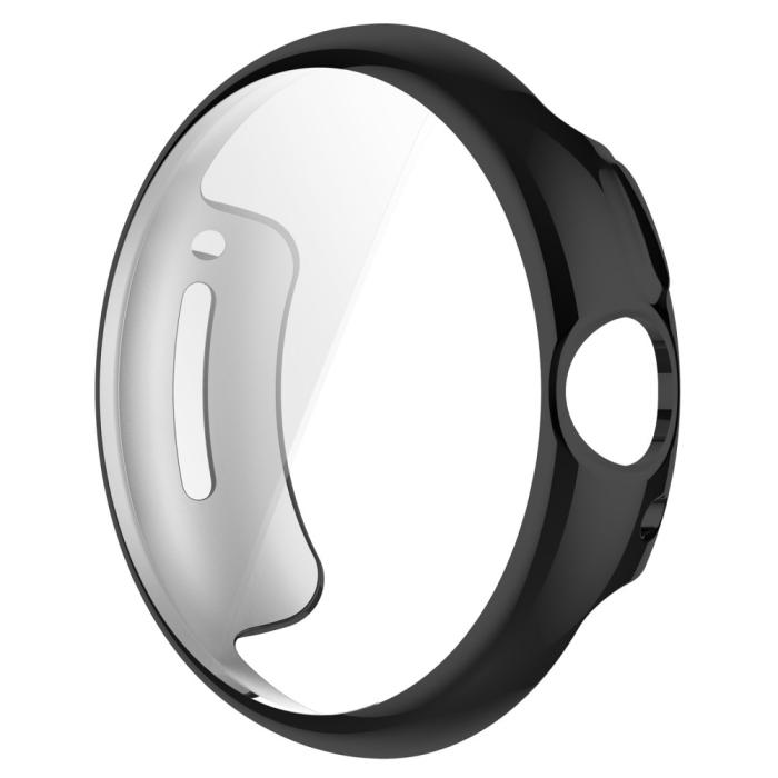 Bild 2,  Google Pixel Watch / Watch 2 Skal TPU Med Skärmskydd Svart - Teknikhallen.se