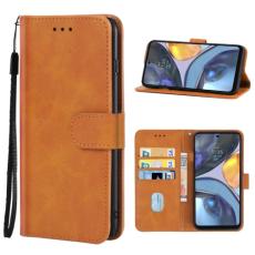  Motorola Moto G22 Fodral L&auml;der Brun - Teknikhallen.se