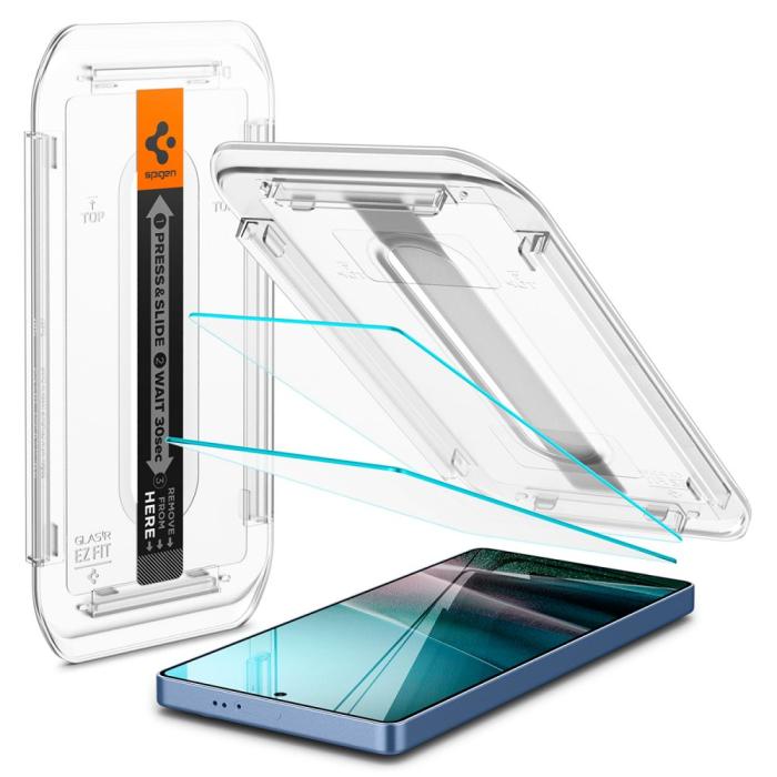Bild 2, Spigen Spigen Galaxy S25 Ultra 2-PACK GLAS.tR 