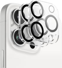  2-Pack iPhone 16 Pro Max Linsskydd I H&auml;rdat Glas - Teknikhallen.se