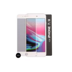 Gear GEAR iPhone 6/7/8/SE Sk&auml;rmskydd 3D Helt&auml;ckande Vit - Teknikhallen.se