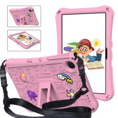  Samsung Galaxy Tab A11 Plus / A9 Plus Skal EVA Kickstand Rosa - Teknikhallen.se