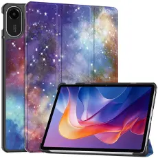  Xiaomi Redmi Pad 2 Fodral Tri-Fold Cosmic Space - Teknikhallen.se