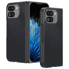  Google Pixel 9 Pro Fold Skal L&auml;der Svart - Teknikhallen.se