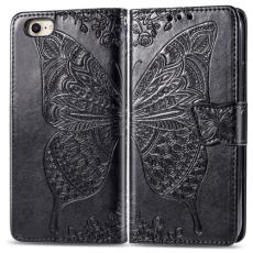  iPhone 7/8/SE Fodral Fj&auml;ril Tryck Svart - Teknikhallen.se