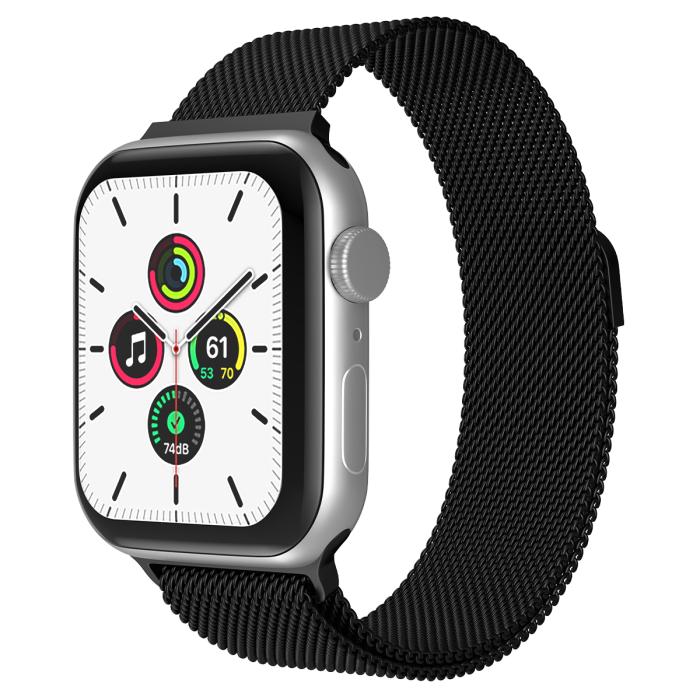 Bild 2, ColorPop ColorPop Milanese Loop Metall Armband Apple Watch 42/44/45/46/49 mm - Teknikhallen.se