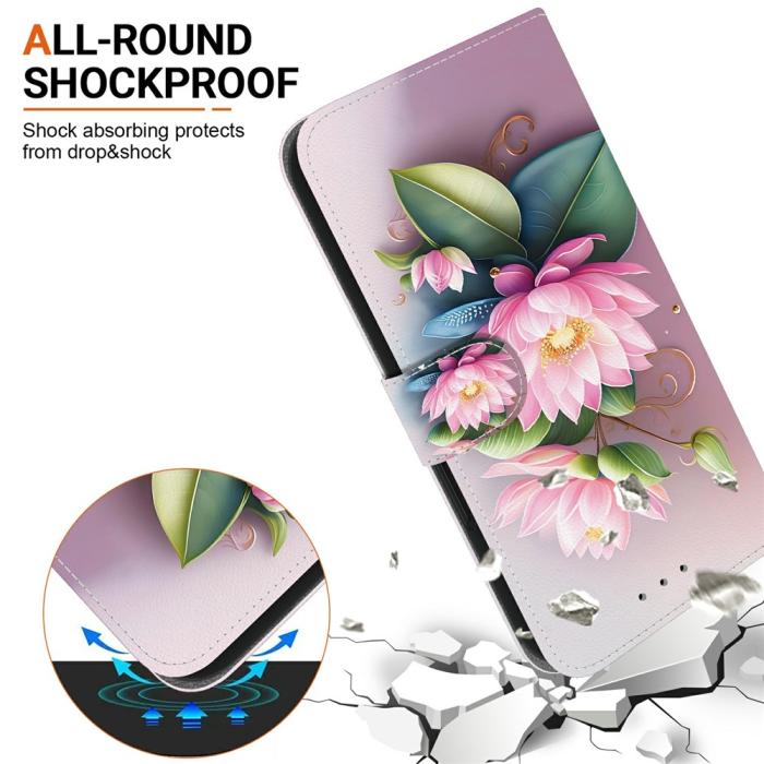 Bild 4,  iPhone 17 Pro Fodral Med Tryck Blommor - Teknikhallen.se