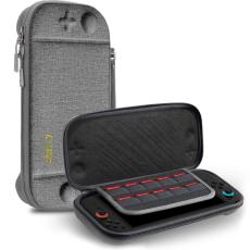 Tech-Protect Tech-Protect Nintendo Switch 2 F&ouml;rvaringsv&auml;ska Slim Pouch Gr&aring; - Teknikhallen.se