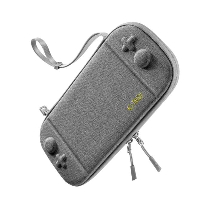 Bild 4, Tech-Protect Tech-Protect Nintendo Switch 2 Förvaringsväska Slim Pouch Grå - Teknikhallen.se