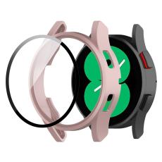  Galaxy Watch FE 4 40 mm Skal Med Sk&auml;rmskydd Ros&eacute;guld - Teknikhallen.se