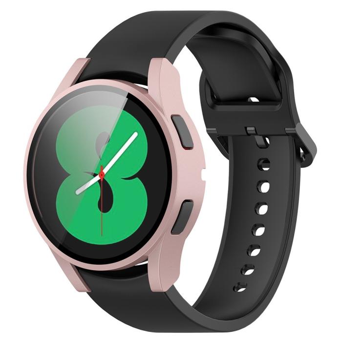 Bild 2,  Galaxy Watch FE 4 40 mm Skal Med Skärmskydd Roséguld - Teknikhallen.se