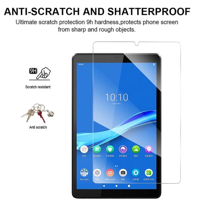 Bild 3,  Lenovo Tab M8 (Gen 4) Skärmskydd Härdat Glas Transparent - Teknikhallen.se