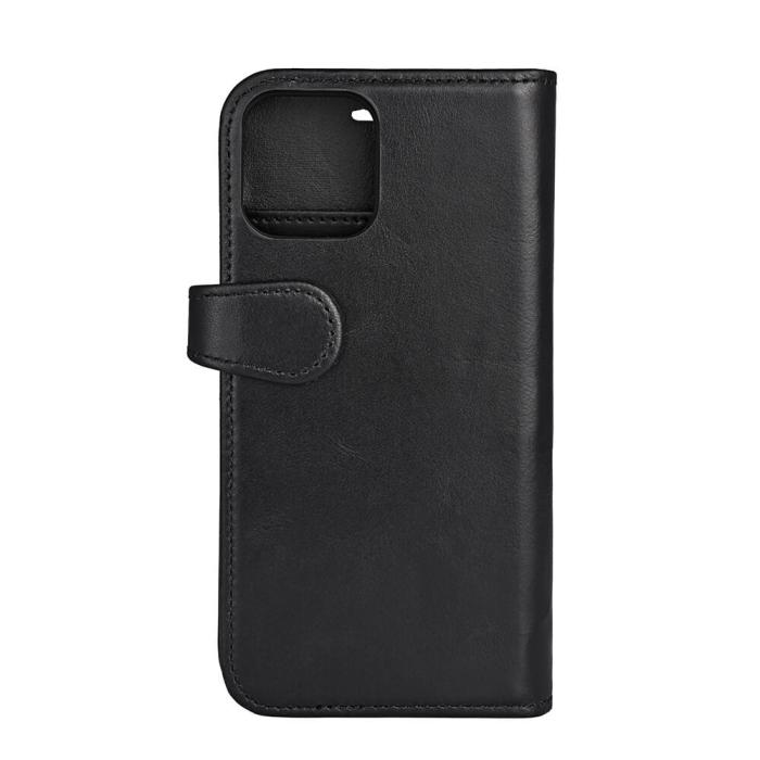 Bild 3, Buffalo Buffalo iPhone 12 / 12 Pro Fodral 2in1 Äkta Läder Svart - Teknikhallen.se