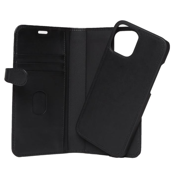 Bild 3, Buffalo Buffalo iPhone 12 Pro Max Fodral 2in1 Äkta Läder Svart - Teknikhallen.se