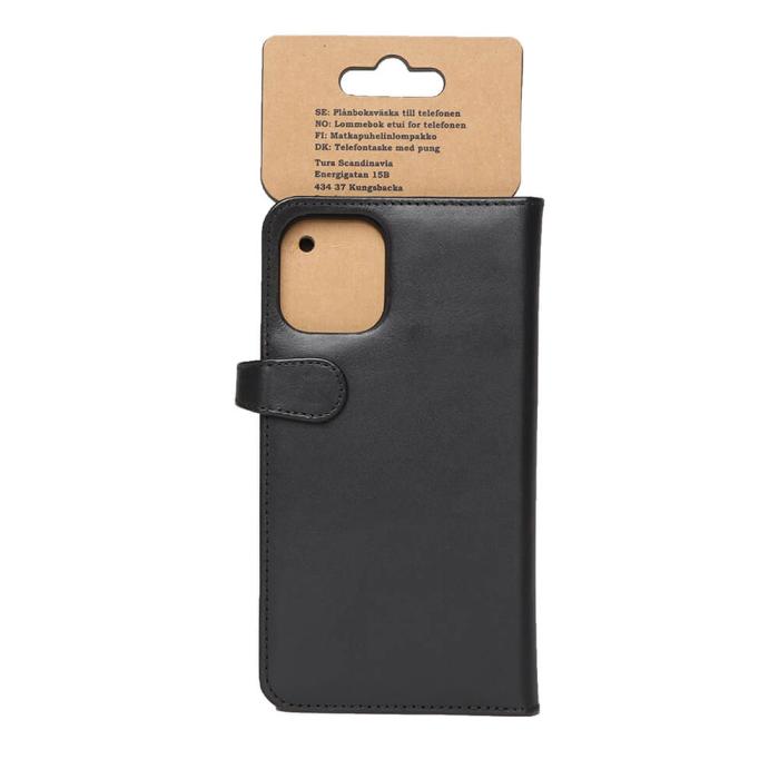 Bild 5, Buffalo Buffalo iPhone 12 Pro Max Fodral 2in1 Äkta Läder Svart - Teknikhallen.se