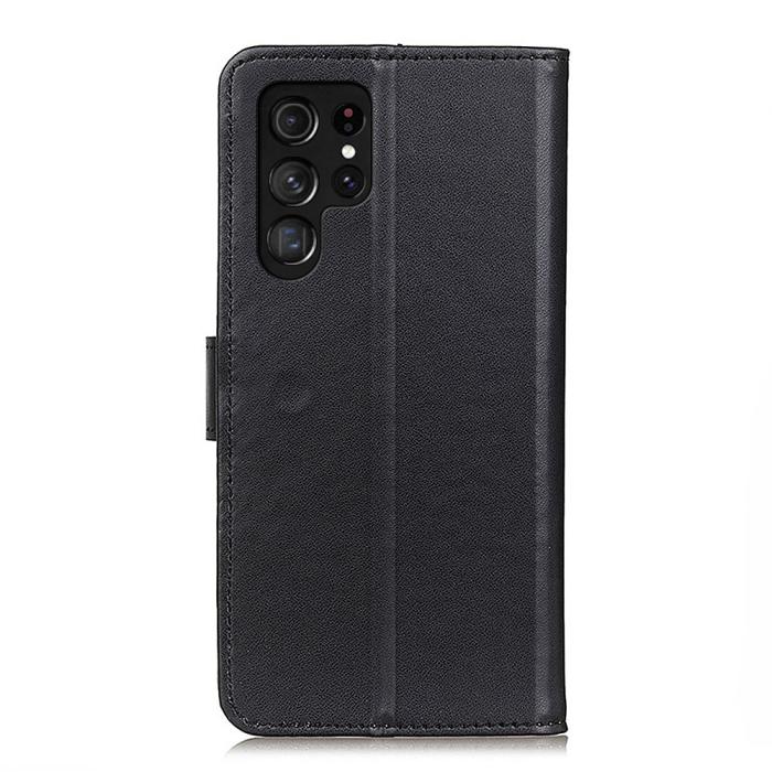 Bild 3,  Samsung Galaxy S22 Ultra Fodral Läder Svart - Teknikhallen.se