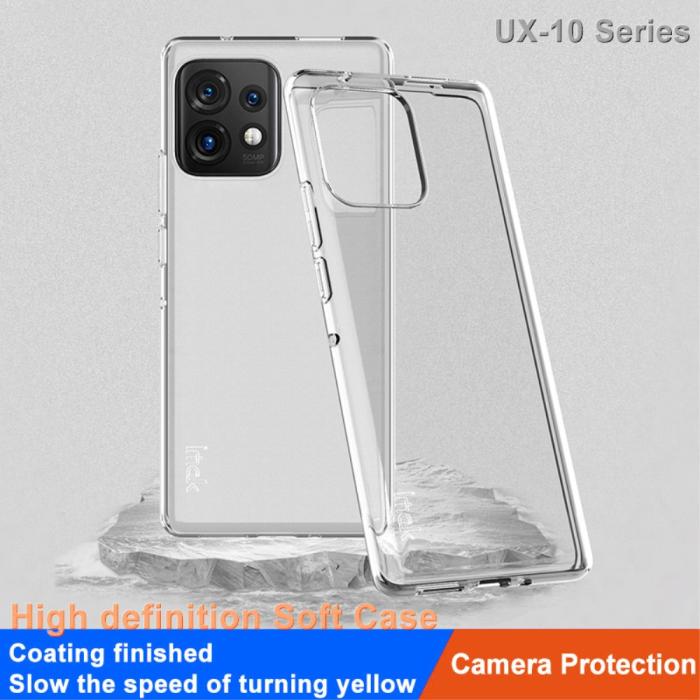 Bild 2, IMAK IMAK Motorola Edge 40 Pro 5G Skal TPU Transparent - Teknikhallen.se