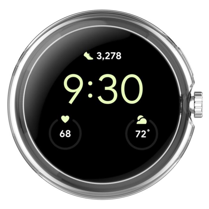 Bild 5,  Google Pixel Watch / Watch 2 Skal HardCase Transparent - Teknikhallen.se