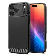 Spigen Spigen iPhone 17 Pro Skal MagSafe Rugged Armor Matt Svart - Teknikhallen.se