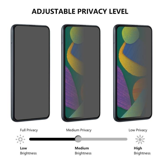 Bild 4,  Samsung Galaxy A16 Skärmskydd Heltäckande Privacy - Teknikhallen.se