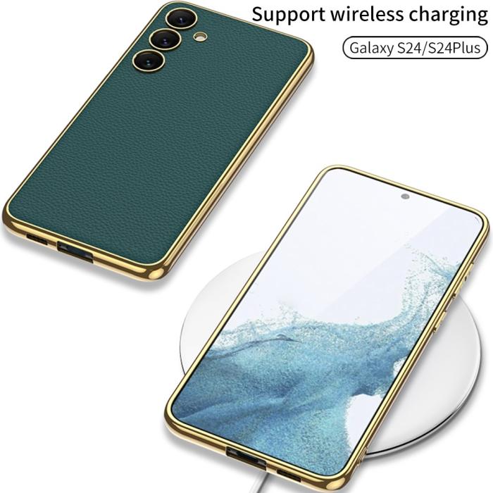Bild 5, GKK GKK Galaxy S24 Plus Skal Hybrid Electroplate Rosa - Teknikhallen.se