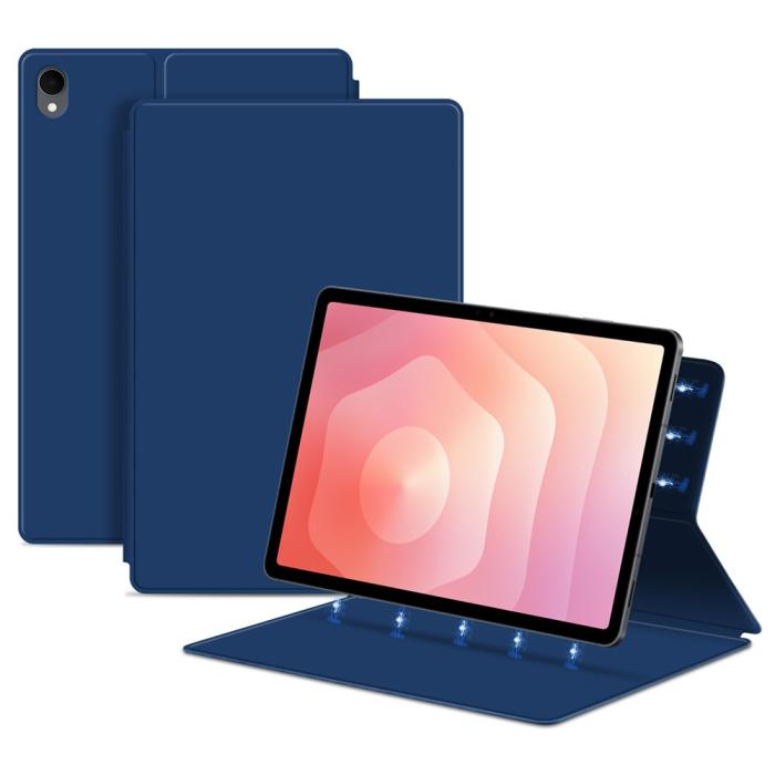 Bild 2,  Samsung Galaxy Tab S11 Fodral Magnetiskt Blå - Teknikhallen.se