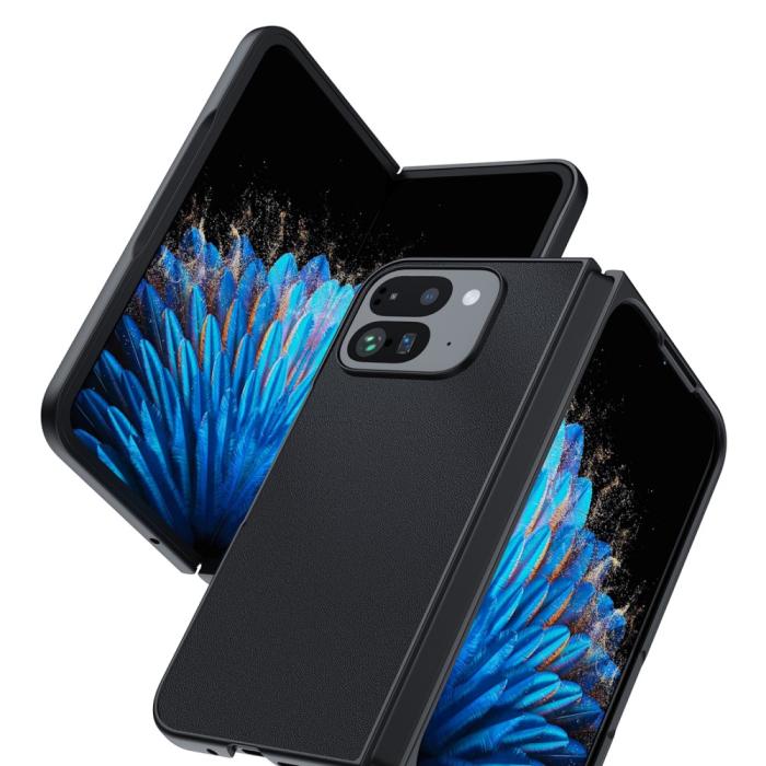 Bild 3,  Google Pixel 9 Pro Fold Skal Läder Svart - Teknikhallen.se