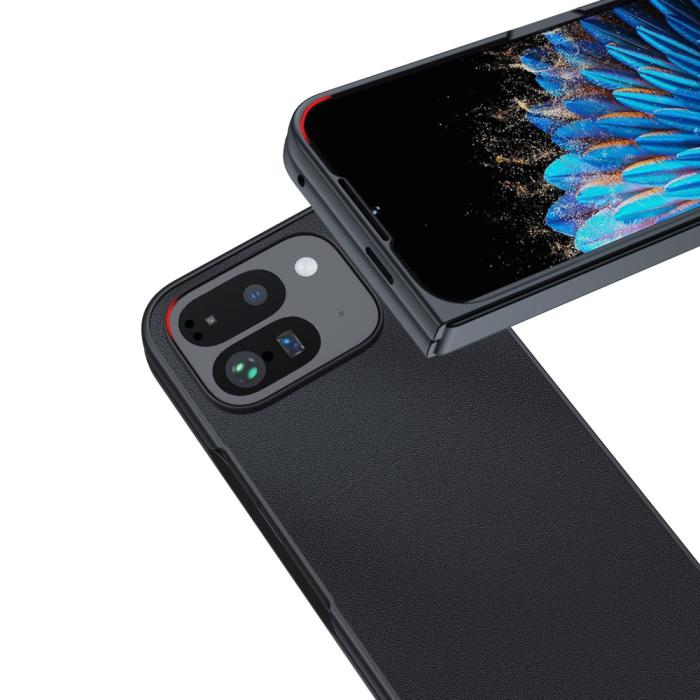 Bild 4,  Google Pixel 9 Pro Fold Skal Läder Svart - Teknikhallen.se