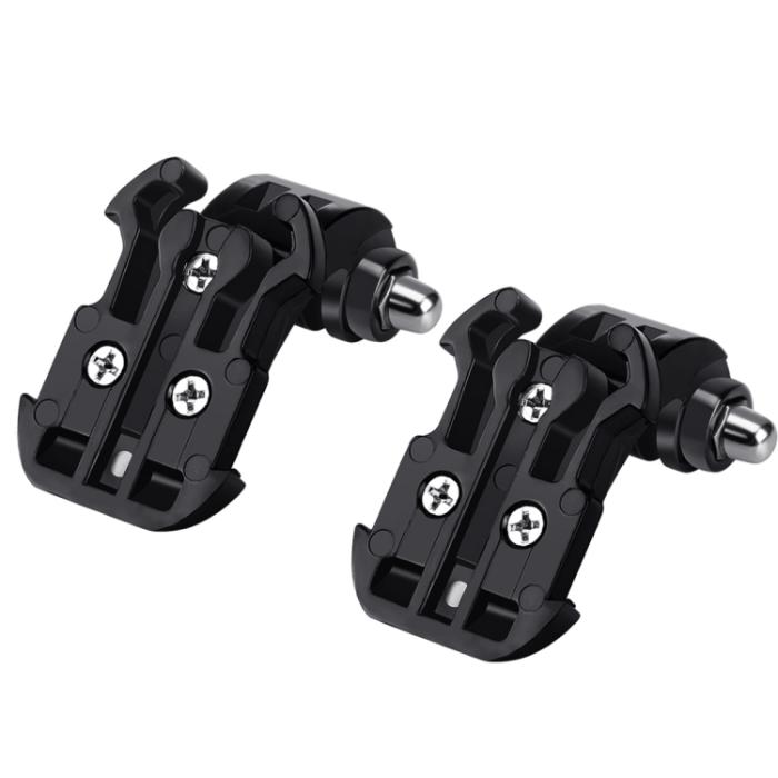 Bild 3, PULUZ PULUZ 2-PACK J-Hook Snabbfäste För GoPro Svart - Teknikhallen.se