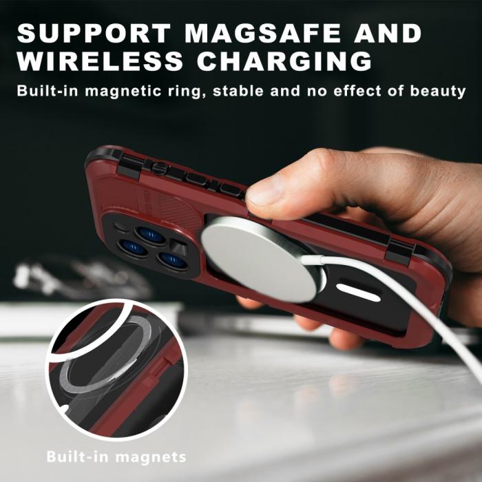 Bild 2, ShellBox ShellBox iPhone 14 Pro MagSafe IP68 Aluminium Vattentät Skal - Teknikhallen.se