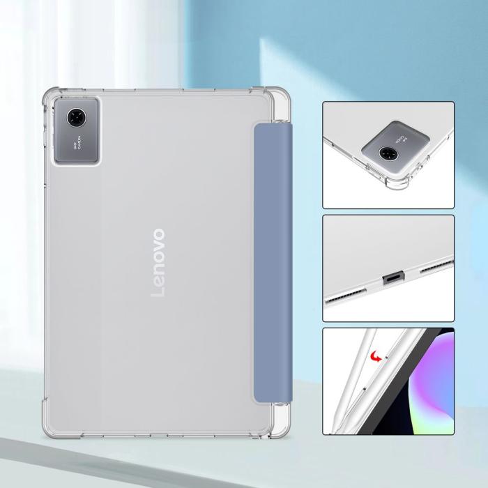 Bild 6, Tech-Protect Tech-Protect Lenovo Idea Tab 11 Fodral SC Pennhållare Baby Blue - Teknikhallen.se
