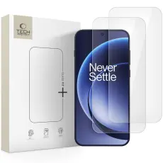 Tech-Protect Tech-Protect OnePlus 15 2-PACK Sk&auml;rmskydd GlassFit+ H&auml;rdat Glas - Teknikhallen.se