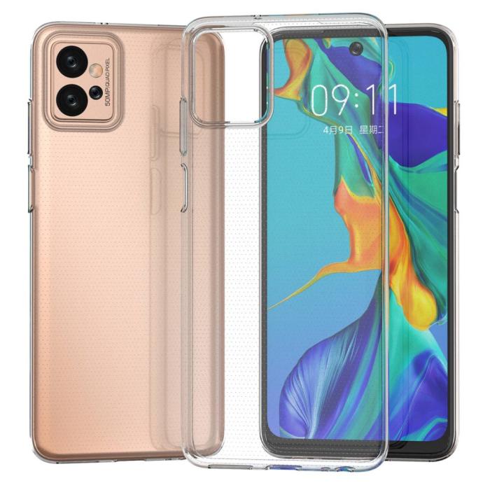 Bild 3,  Motorola Moto G32 Skal TPU Transparent - Teknikhallen.se