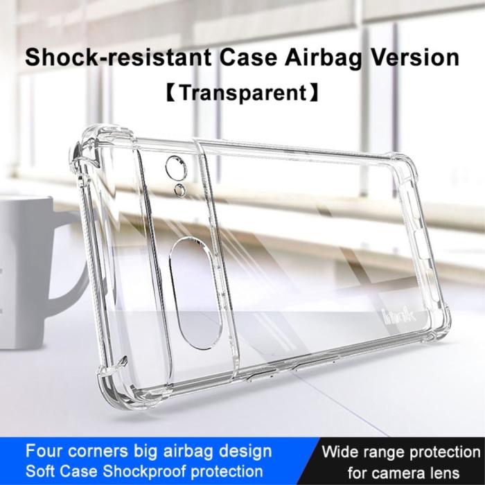 Bild 2, IMAK IMAK Google Pixel 7 Skal Shockproof Airbag Transparent - Teknikhallen.se