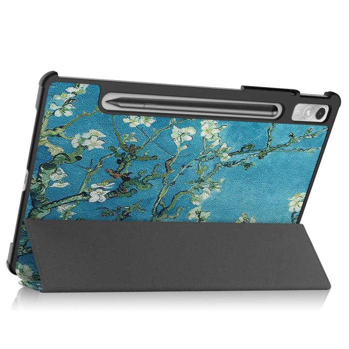 Bild 4,  Lenovo Tab P11 Pro Gen 2 Fodral Tri-Fold Peach Blossom - Teknikhallen.se