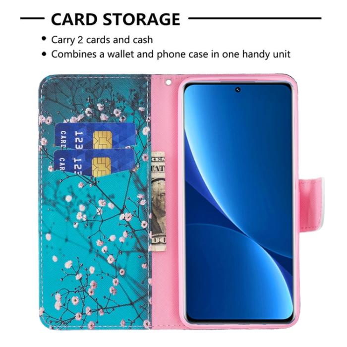 Bild 5,  Xiaomi 12 Pro Fodral Med Tryck Blossom - Teknikhallen.se