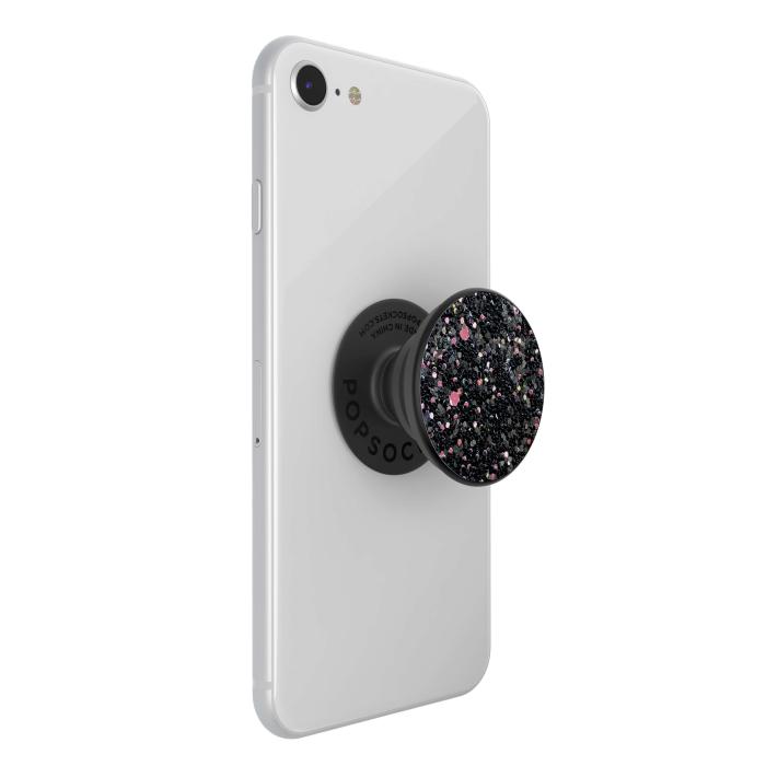 Bild 9, PopSockets PopSockets Avtagbart Grip med Ställfunktion Premium Sparkle Black - Teknikhallen.se